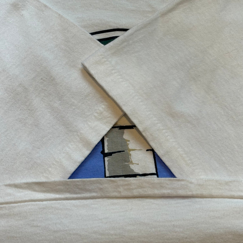 【古着Tシャツ】グッドレギュラー  90s ONEITA LIGHTHHOUSE PRESERVATION