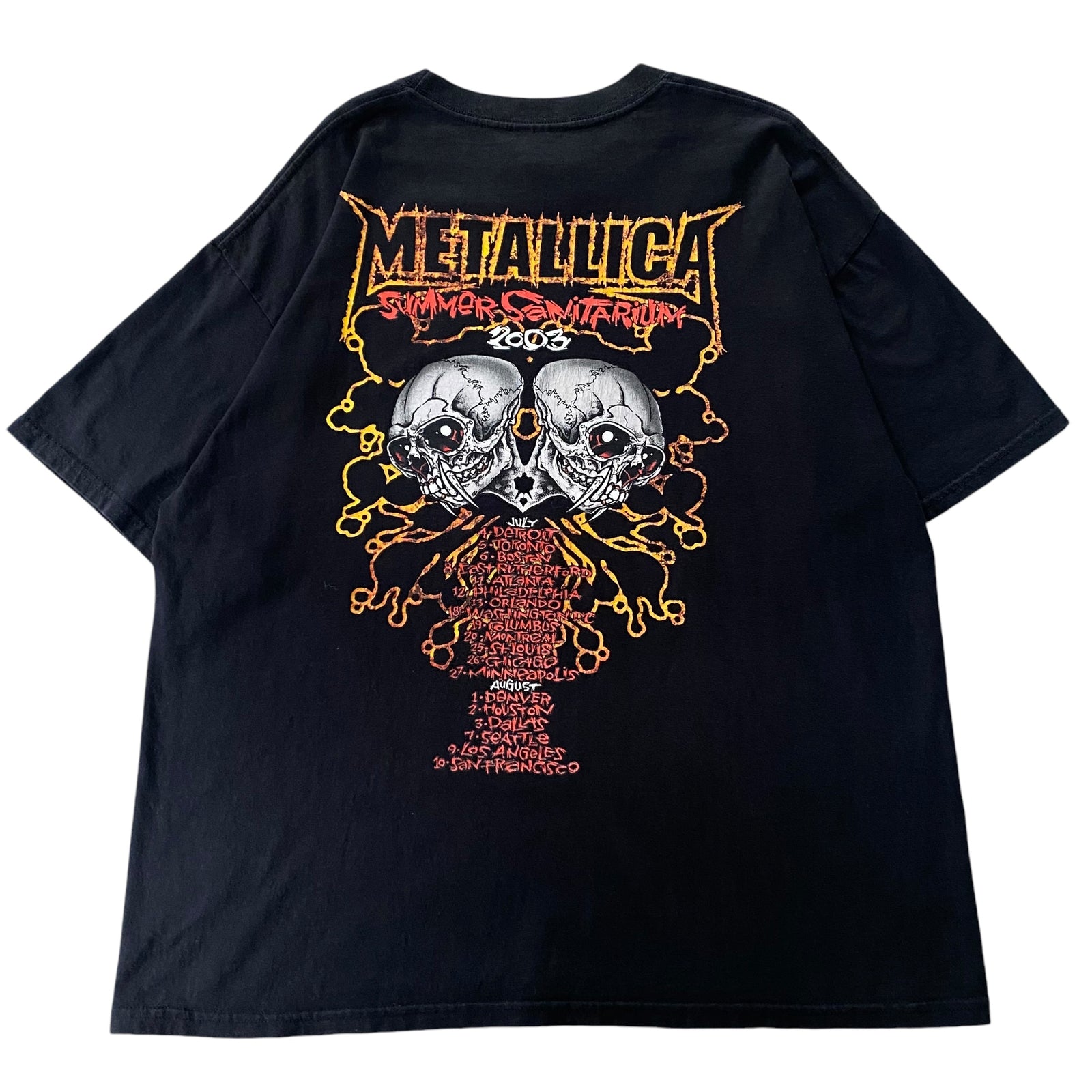 古着Tシャツ】音楽 METALLICA Summer Sanitarium Tour 2003