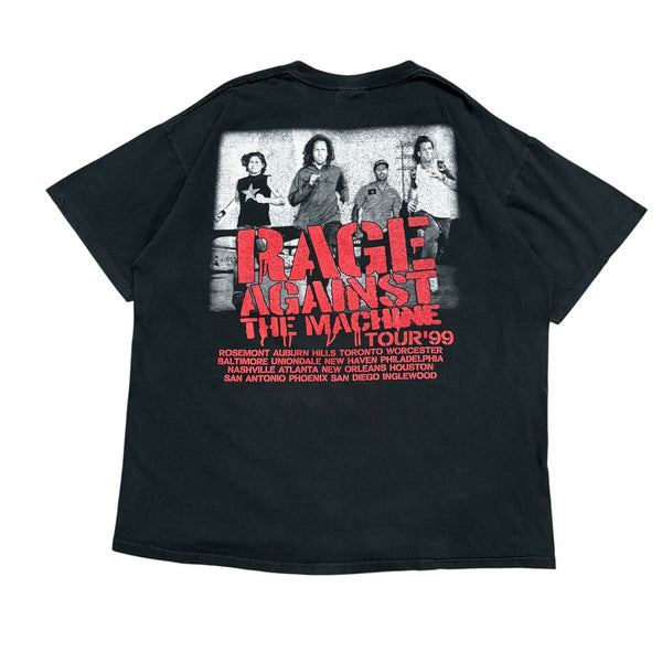 【古着Tシャツ】音楽 Rage Against the Machine "99tour" bootleg