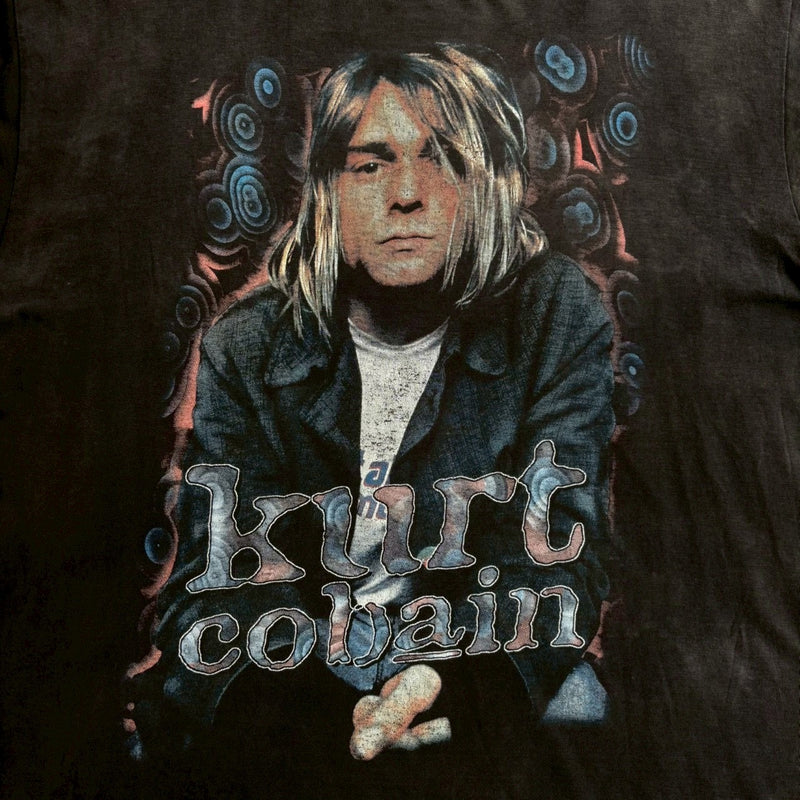 【古着Tシャツ】音楽 NIRVANA "Kurt Cobain" bootleg