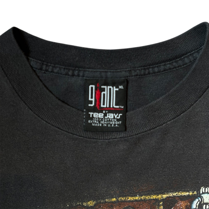 【古着Tシャツ】音楽 Def Leppard 1993 Adrenalize Tour Skeleton Tee