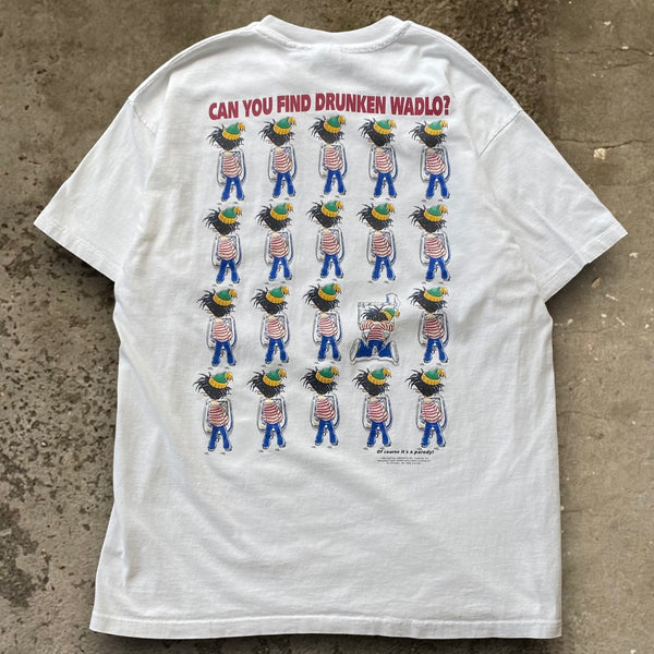 【古着Tシャツ】グッドレギュラー 90's "Can You Find Drunken Wadlo?"