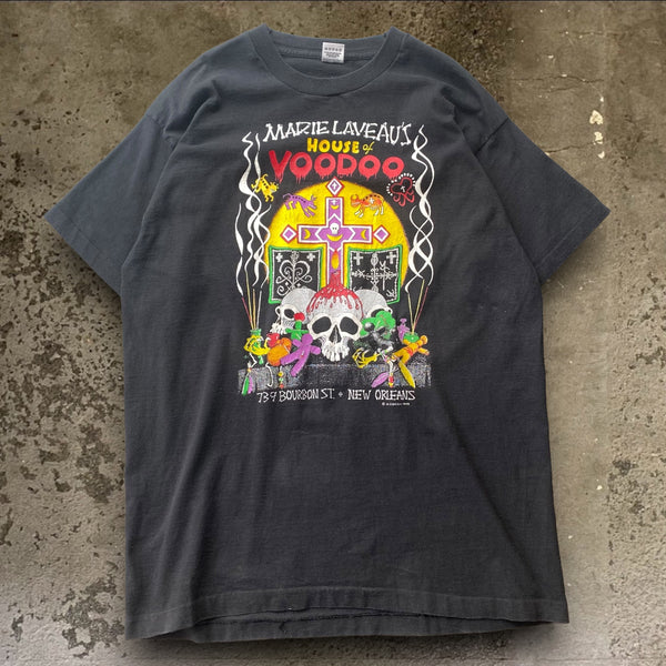 【古着Tシャツ】グッドレギュラー 80's SIMARIE LAVEAU'S"House Of Voodoo"