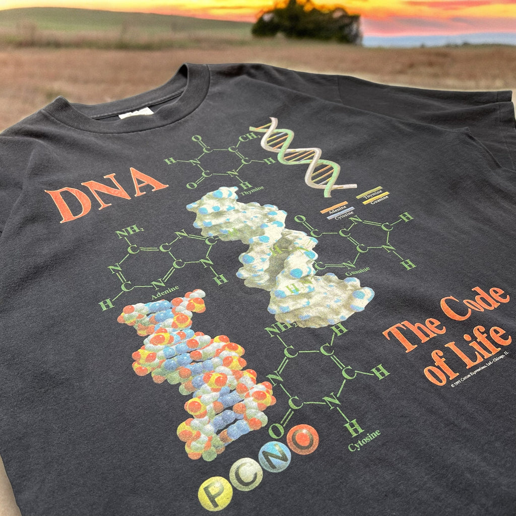 90s Cotton Expressions USA製 DNA Tシャツ art 90s Cotton Expressions USA製 DNA Tシャツ art