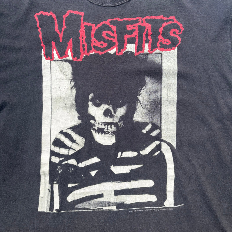 【古着Tシャツ】音楽 Misfits "Skull Letters RED"
