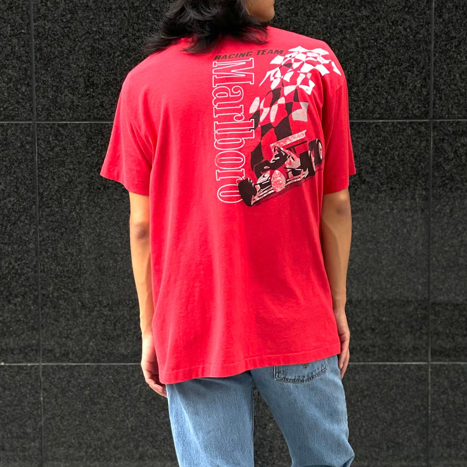 90s Marlboro Classics フェード デニムシャツ ウェスタンL Marlboro