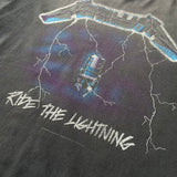 【古着Tシャツ】音楽 METALLICA "RIDE THE LIGHTNING"フェード