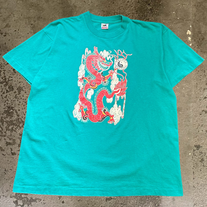 【古着Tシャツ】グッドレギュラー 90s Taoist Tai Chi Society