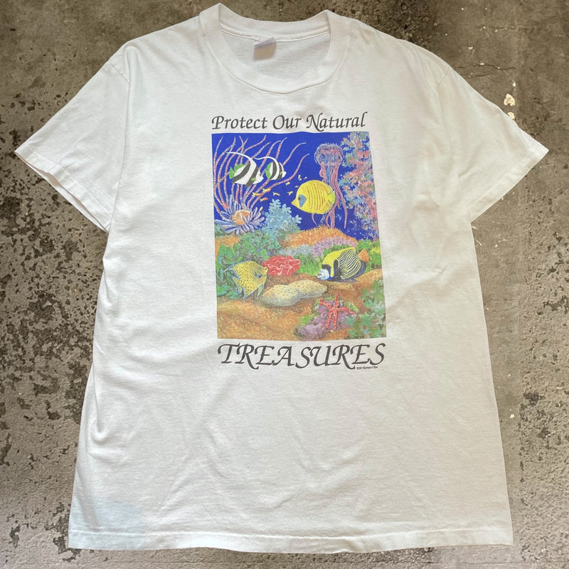 【古着Tシャツ】グッドレギュラー 90s TREASURES