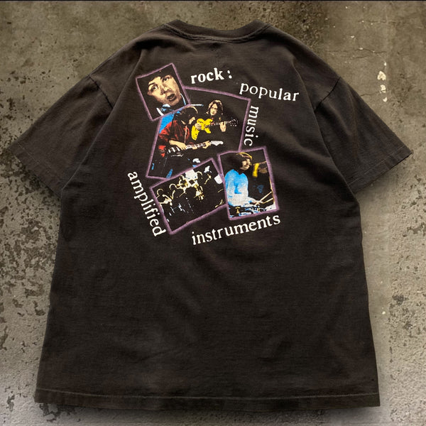 【古着Tシャツ】音楽 The Beatles "rock : popular music amplified instruments"