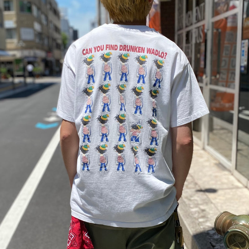 【古着Tシャツ】グッドレギュラー 90's "Can You Find Drunken Wadlo?"