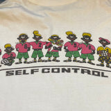 【古着Tシャツ】アート "SELF CONTROL"