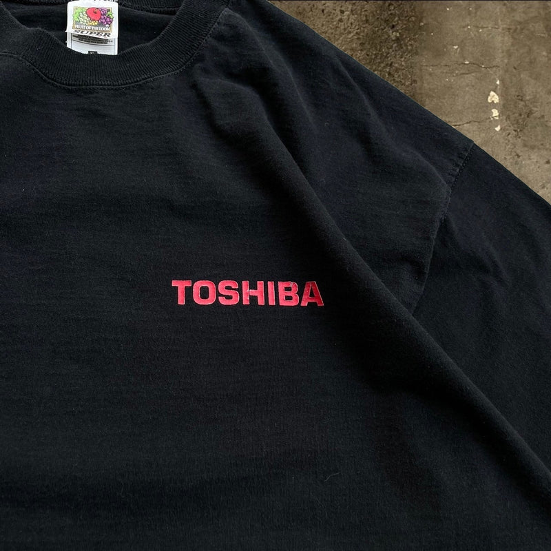 【古着Tシャツ】企業 00's TOSHIBA