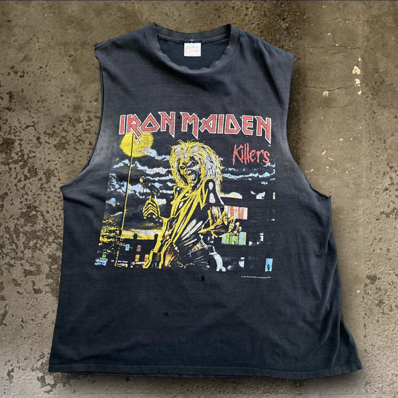 【古着Tシャツ】音楽 90s All Sport IRON MAIDEN "Killers"