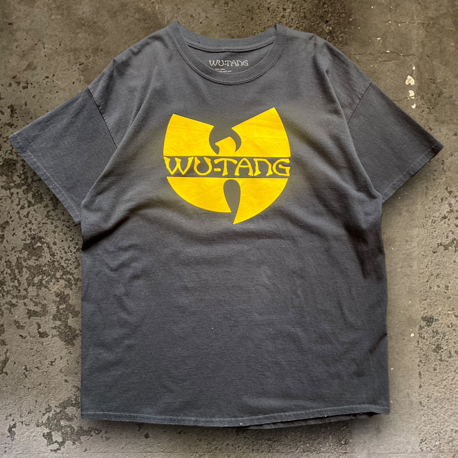 古着Tシャツ】音楽 2020s Wu-Tang Clan ロゴデザインTシャツ