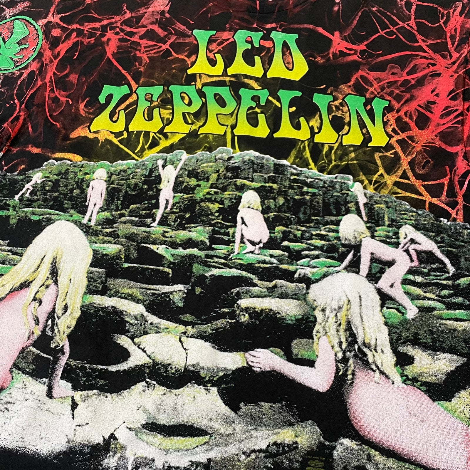 60年代〜70年代 ヴィンテージ　ベルデン　4メートル　異次元のサウンド 古着Tシャツ】音楽 Led Zeppelin 