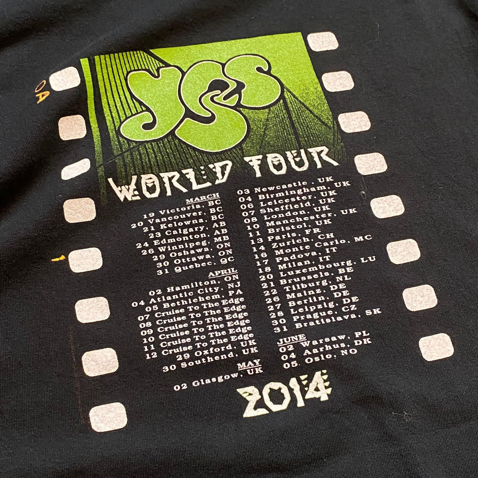古着Tシャツ】音楽 00s 2014 YES world tour｜ヴィンテージ（古着 