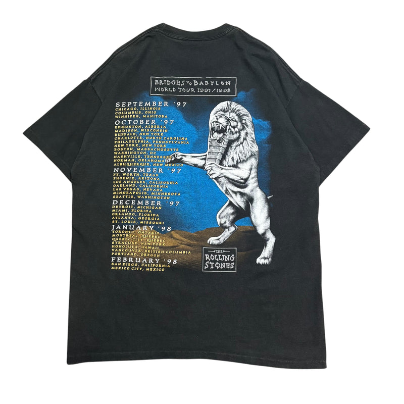 【古着Tシャツ】音楽 The Rolling Stones "Bridges to Babylon"