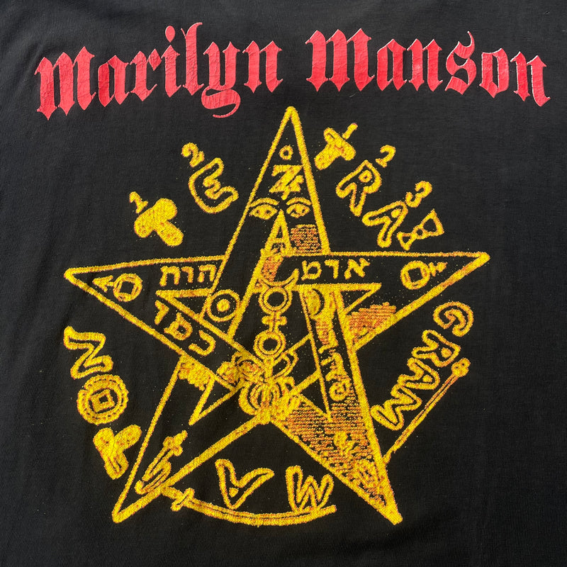 【古着Tシャツ】 音楽 Marilyn Manson "Euro Bootleg"