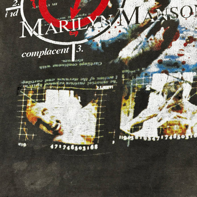 【古着Tシャツ】音楽 Marilyn Manson " bootleg"