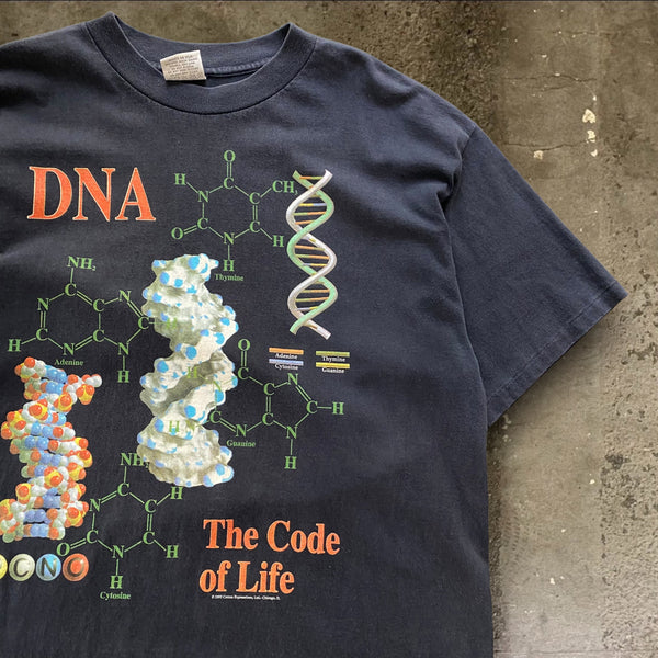 古着　90's 【Cotton Expressions】"DNA The Code of Life"