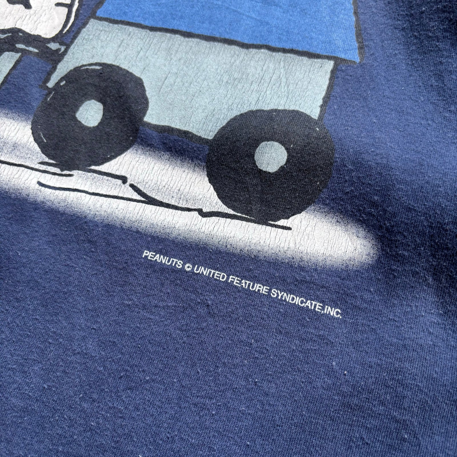 古着 【PEANUTS】スヌーピーデザインラグランTシャツ｜ヴィンテージ 