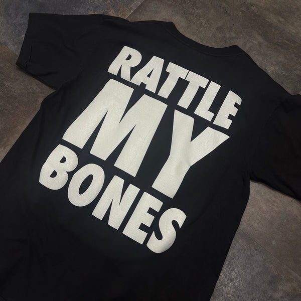 古着 90's 【RATTLE MY BONES 】 Skull print T shirts