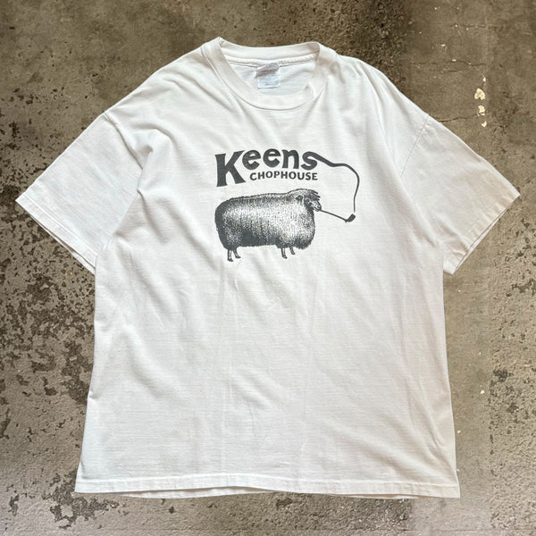 【古着Tシャツ】グッドレギュラー 90s Keens CHOPHOUSE