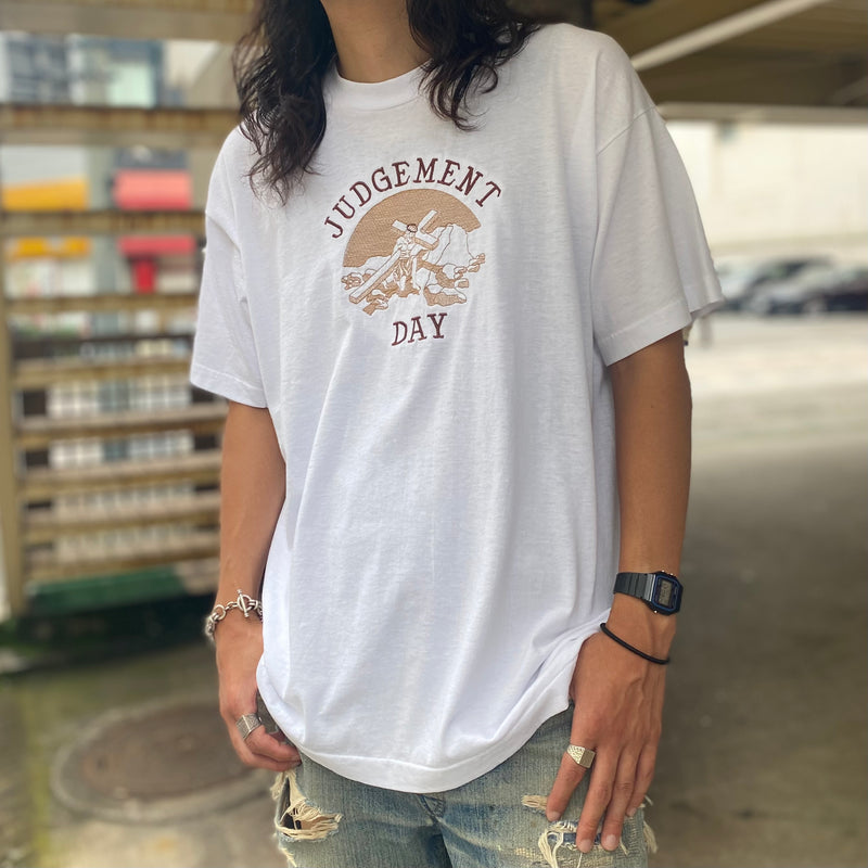 【古着Tシャツ】アート 90's Jesus "JUDGEMENT DAY"