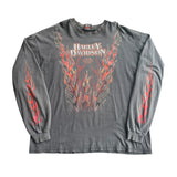 【古着Tシャツ】 Harley-Davidson "Flame Pattern"  long  sleeve T-shirt