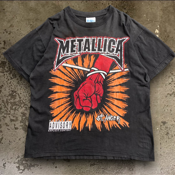 【古着Tシャツ】音楽 METALLICA ST×ANGER Euro bootleg