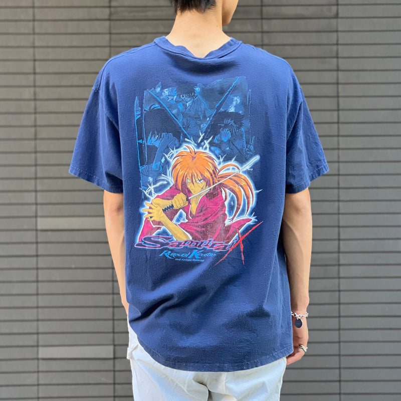 【古着Tシャツ】アニメ 00s ODM るろうに剣心"samurai X"