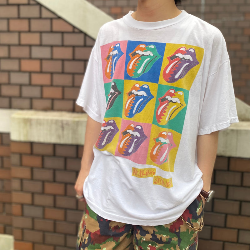 【古着Tシャツ】音楽 90s ROLLING STONES "URBAN JUNGLE EUROPE TOUR"