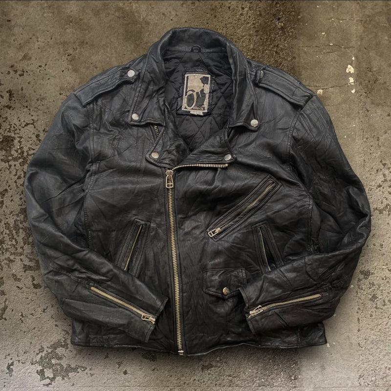 【古着】Leather Jacket ”Double Riders”