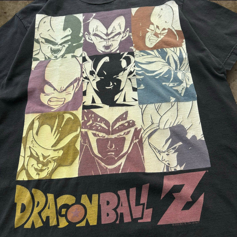 【古着Tシャツ】アニメ DRAGON BALL Z 主要キャラ アート調