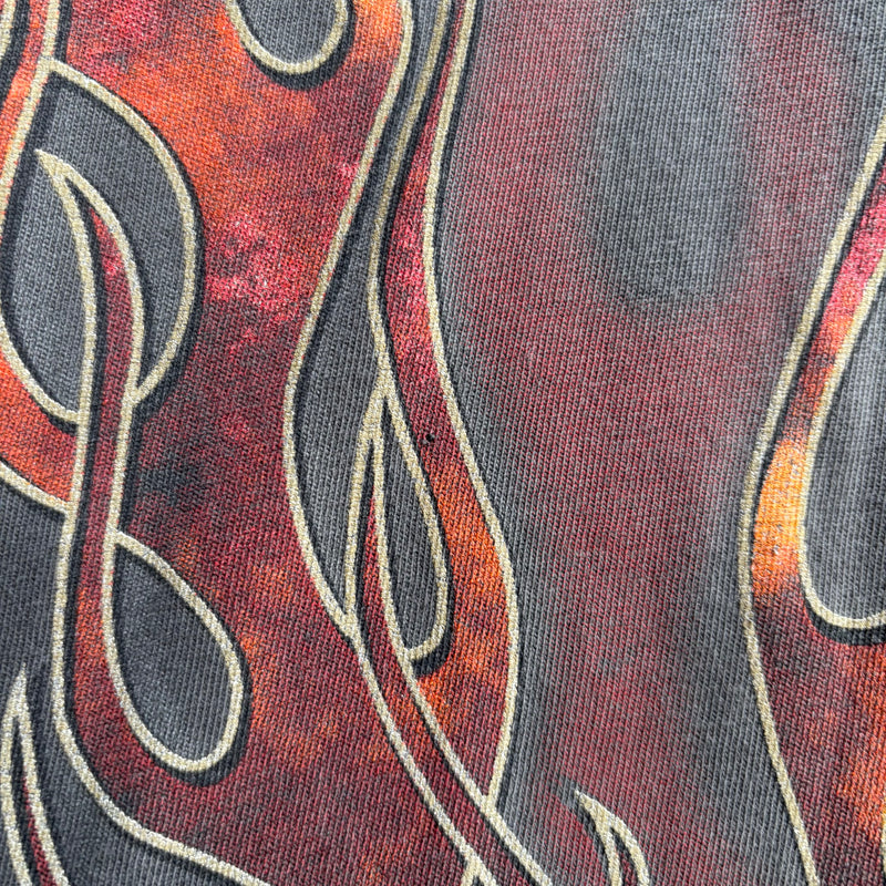 【古着Tシャツ】 Harley-Davidson "Flame Pattern"  long  sleeve T-shirt