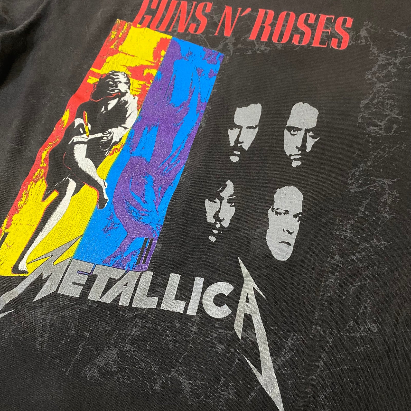 古着Tシャツ】音楽 METALLICA×GUNS N'ROSES 1992 TOUR｜ヴィンテージ