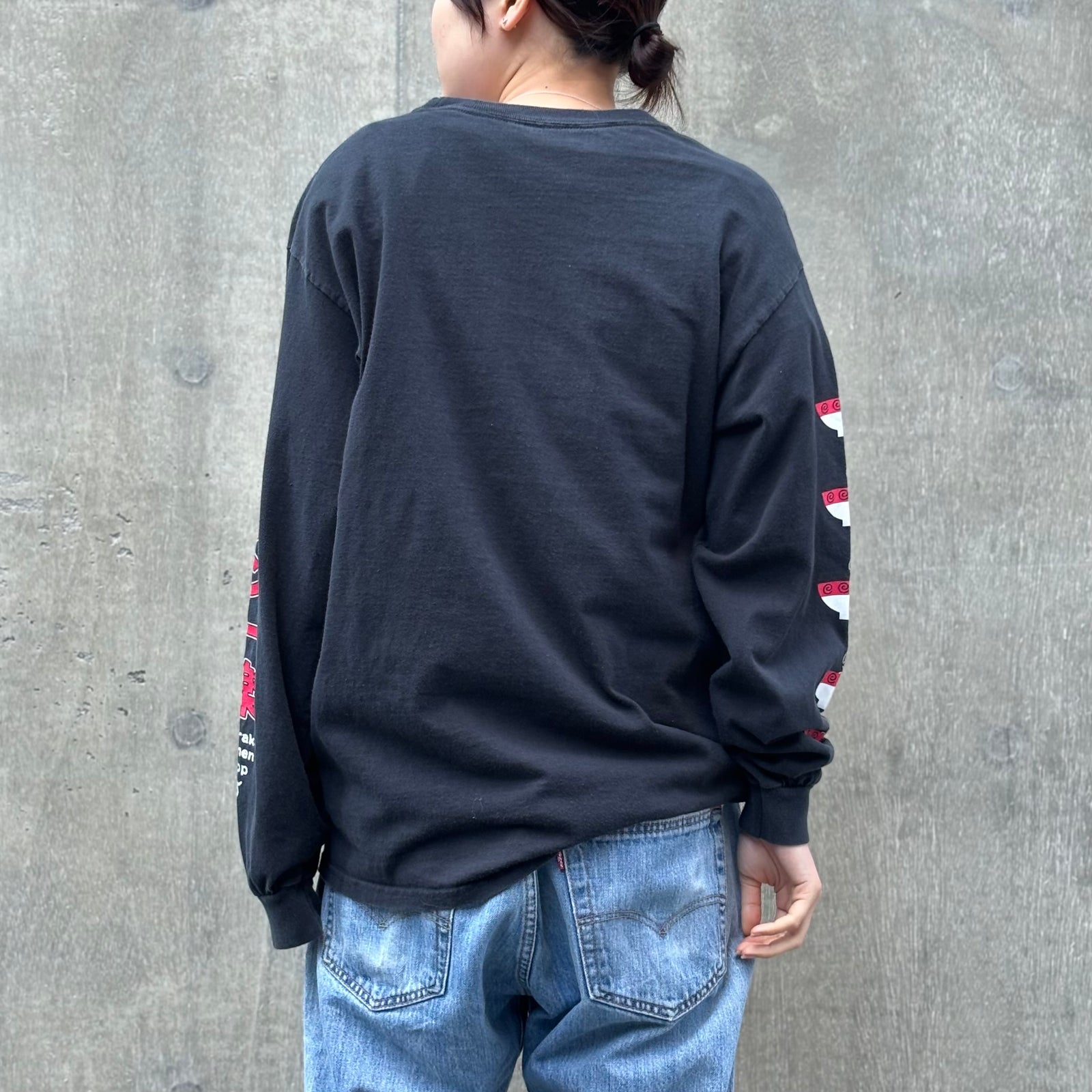 古着Tシャツ】アニメ 00s NARUTO SHIPPUDEN ラーメン一楽 L/S