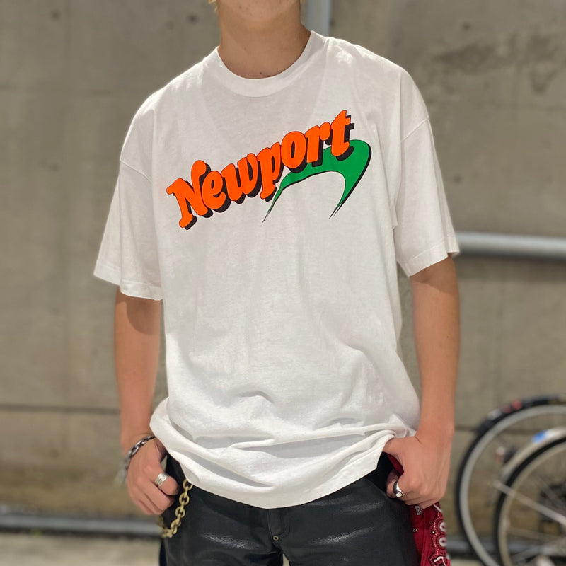 【古着Tシャツ】企業 80's "Newport"