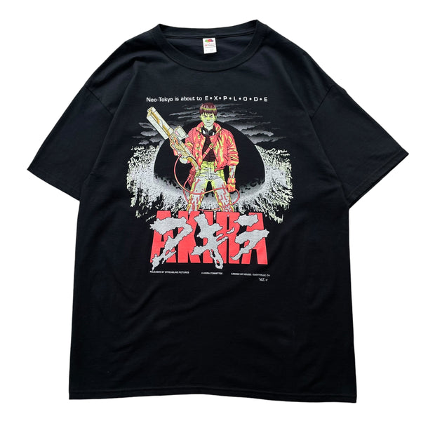 【古着Tシャツ】アニメKIMONO MY HOUSE "AKIRA" 蓄光ver L size