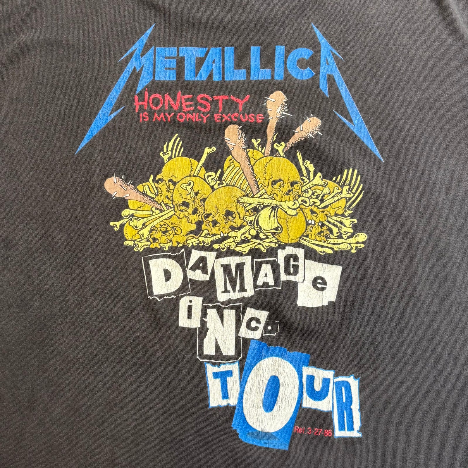 90s LLICA DAMEGE INC TOUR Tシャツ 古着Tシャツ】90's METALLICA 