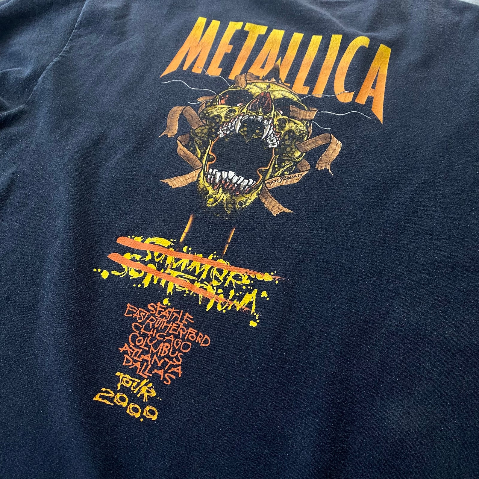 LLICA サニタリウムツアー2000 ヴィンテージTシャツ XLサイズ Vintage 2000 Metallica Shirt XL Sanitarium Tour – Madd Vintage