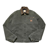 【古着】Carhartt Detroit Jacket "カーキ"