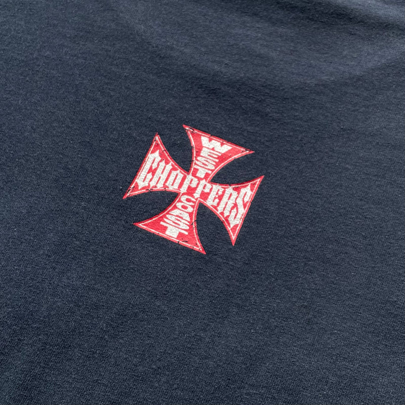 【古着Tシャツ】 企業 West Coast Choppers "NAVY"