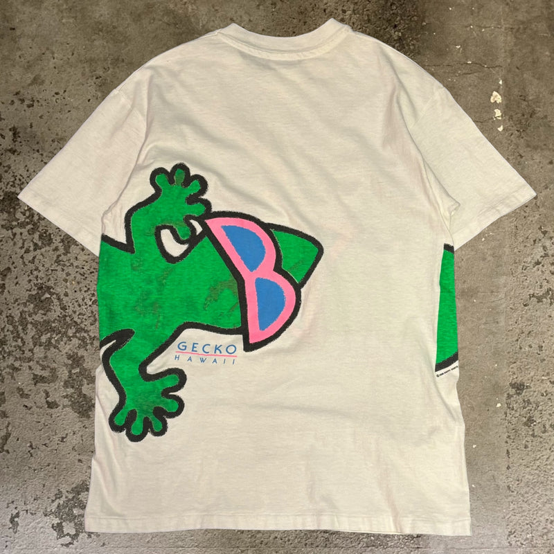 【古着Tシャツ】グッドレギュラー 80s GECKO HAWAII