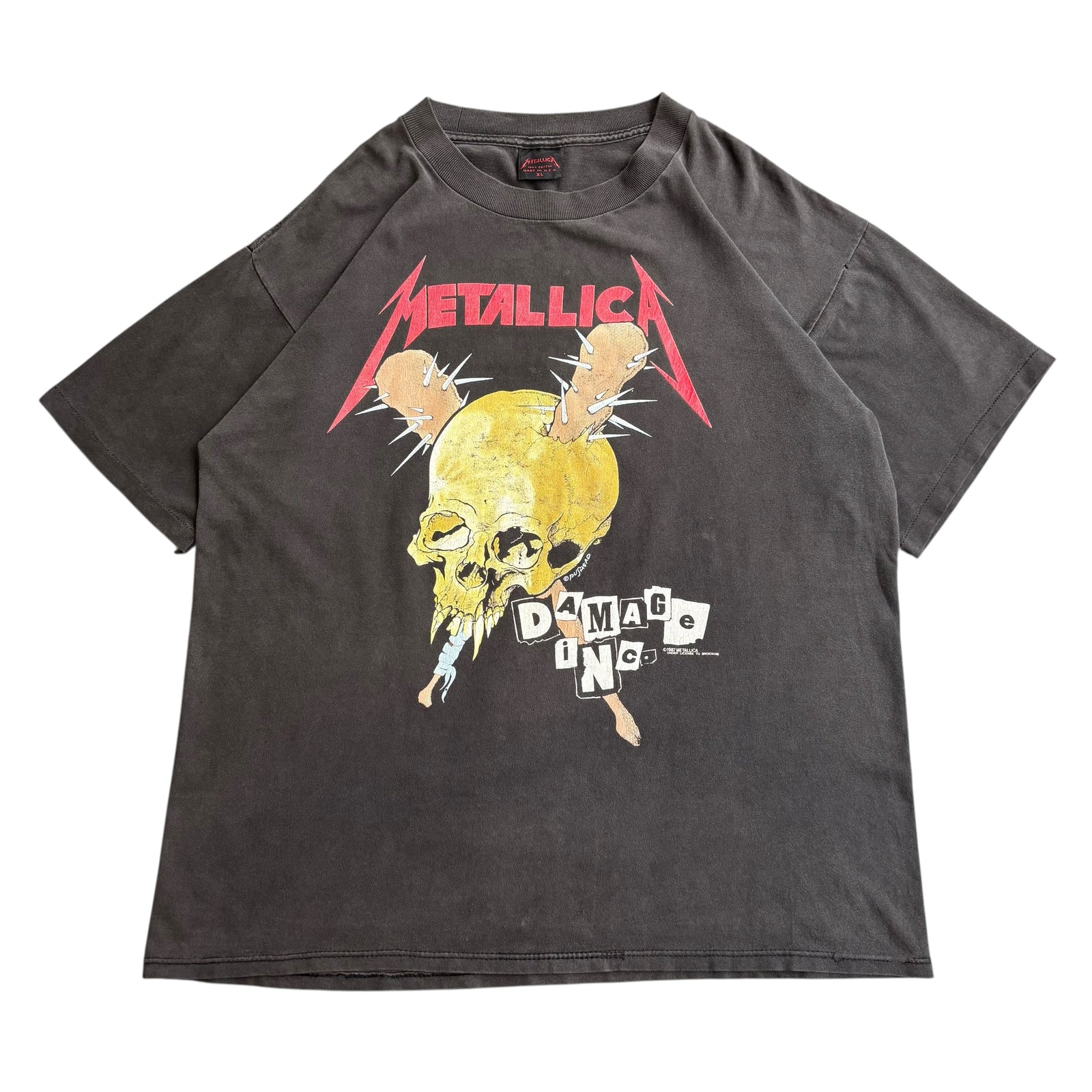 90s LLICA DAMEGE INC TOUR Tシャツ 古着Tシャツ】90's METALLICA 