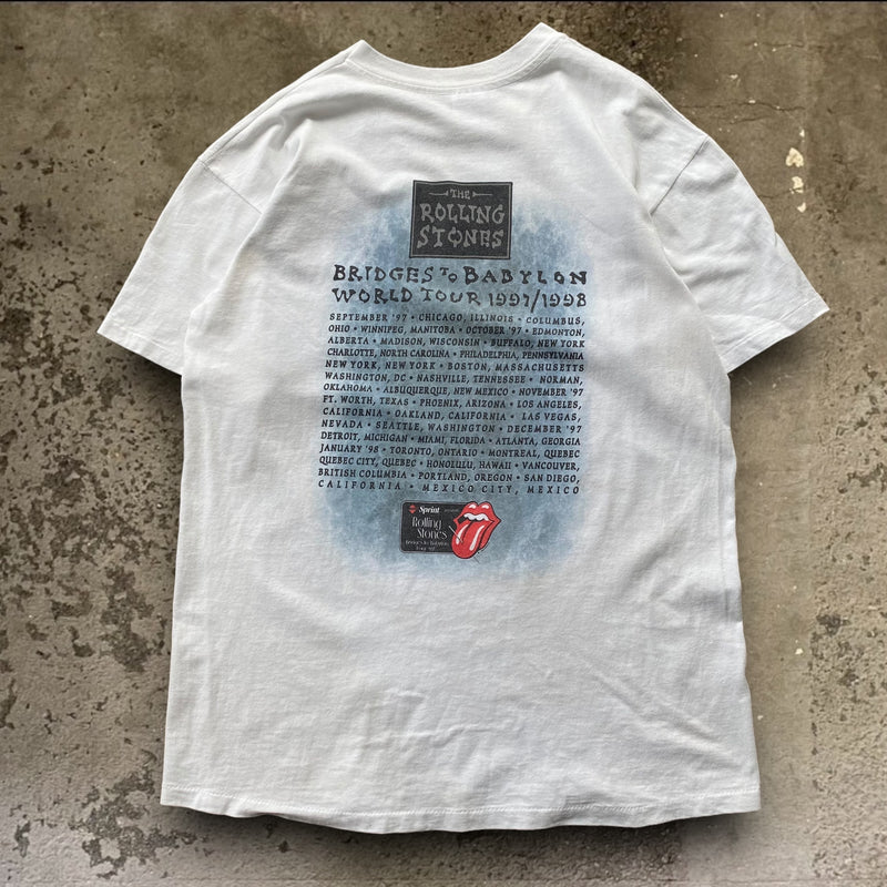 【古着Tシャツ】音楽 90s The Rolling Stones "Bridges to Babylon"