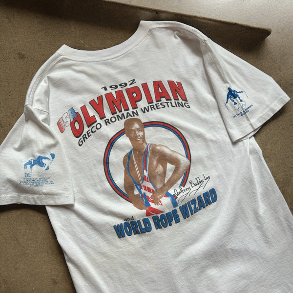 【古着】1992 オリンピックデザイン "Buddy Lee"Tシャツ