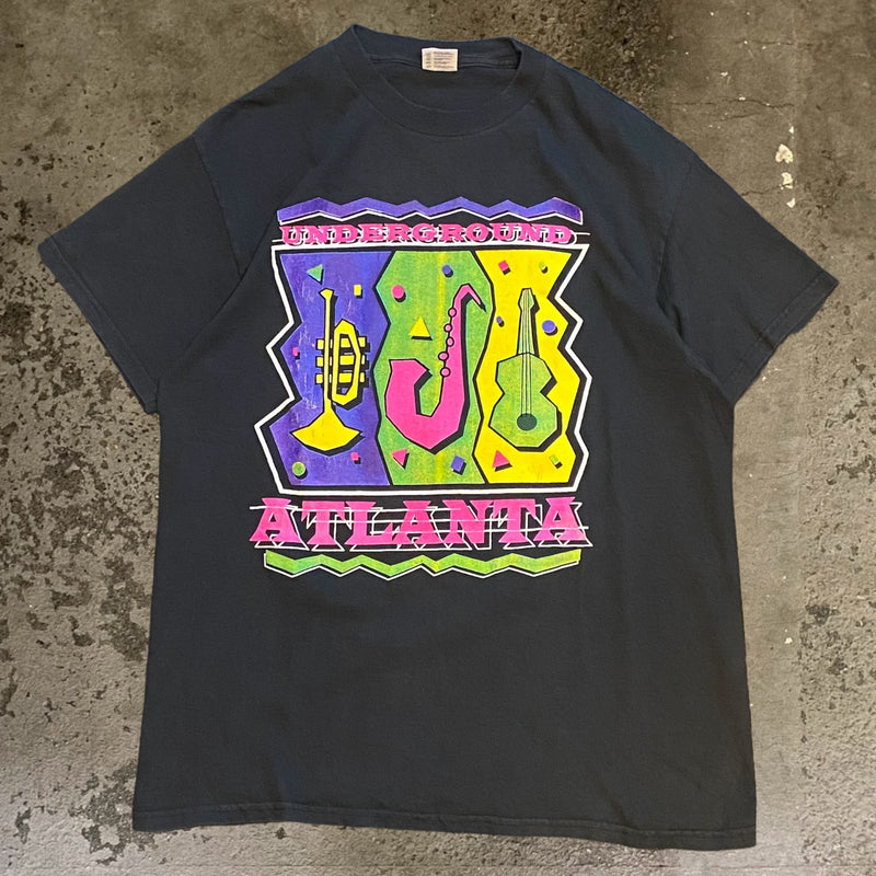 【古着Tシャツ】グッドレギュラー DELTA　ANDERGROUND ATLANTA