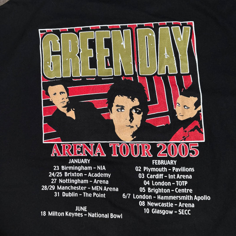 【古着Tシャツ】音楽 GREEN DAY "American Idiot Arena Tour 2005"